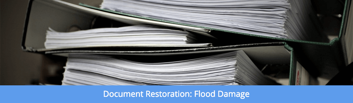 Document Restoration Flood Damage